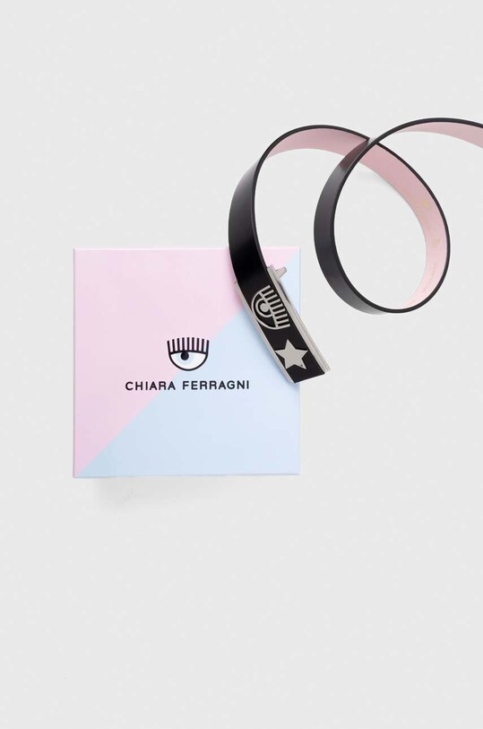 Accessori Chiara Ferragni cintura in pelle 76SB6F10 nero