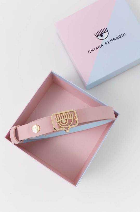 Accessori Chiara Ferragni cintura in pelle 76SB6F05 rosa