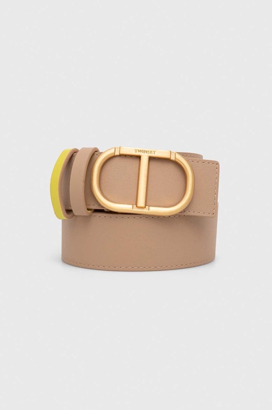 Twinset curea cu doua fete piele bej 241TA4121