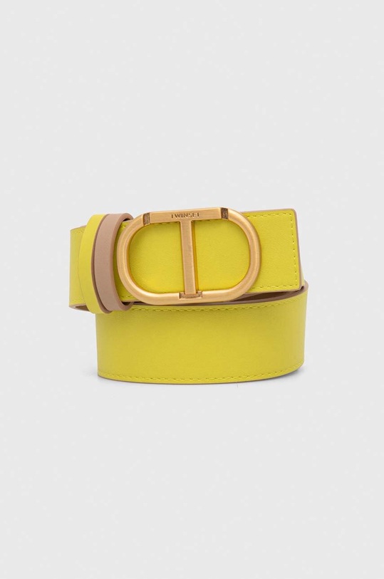 Twinset curea cu doua fete 241TA4121 bej SS24