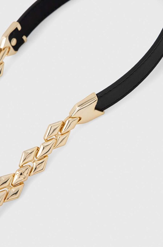 Аксесуари Шкіряний ремінь Patrizia Pepe 8W0023.L048 чорний