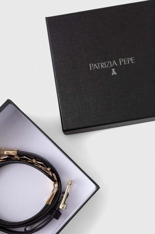 Аксесуари Шкіряний ремінь Patrizia Pepe 8W0023.L098 чорний