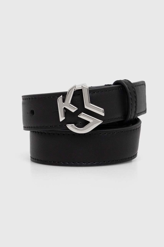 Ремінь Karl Lagerfeld Jeans чорний 240J3100