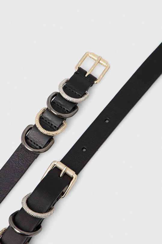 Кожаный ремень Pinko 103448.A1UH чёрный SS24