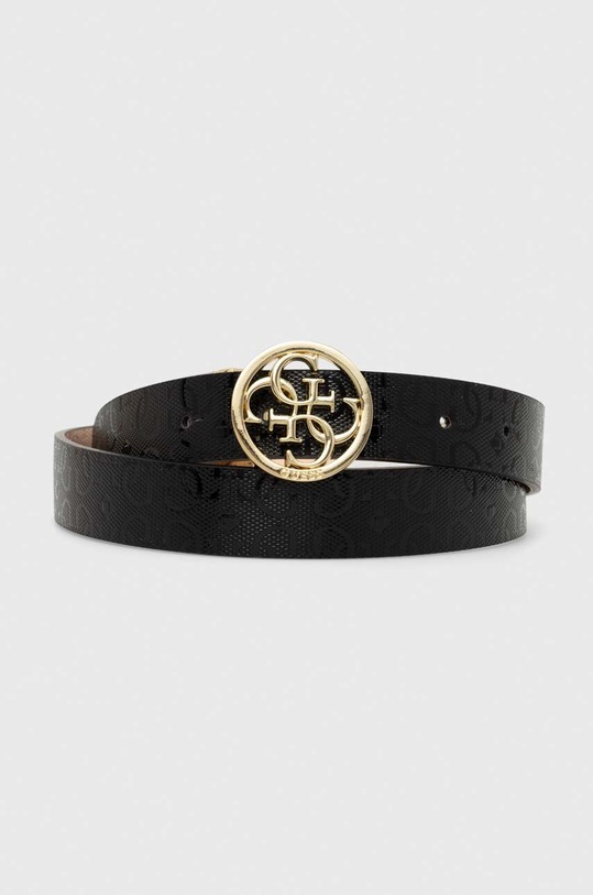 Guess pasek ADI syntetyczny czarny BW9090.P4225