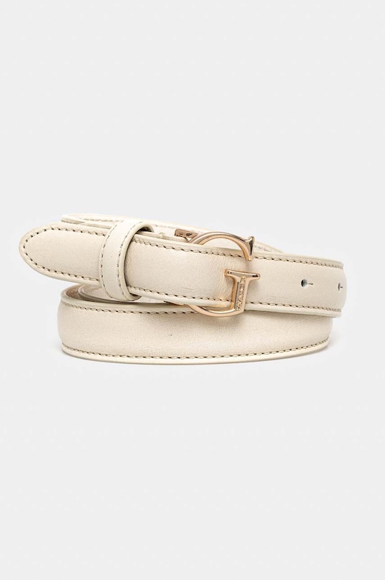 Кожаный ремень Guess бежевый BW9119.P4220