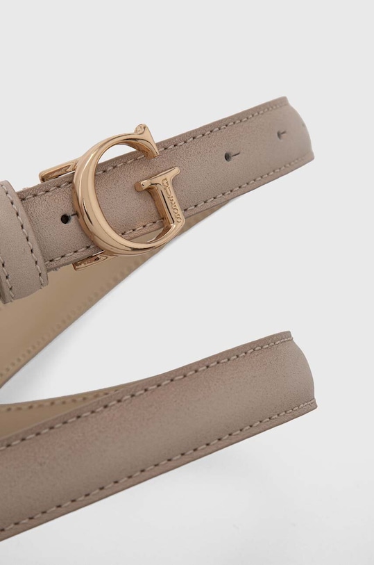 Kožený pásek Guess BW9119.P4220 béžová AW24