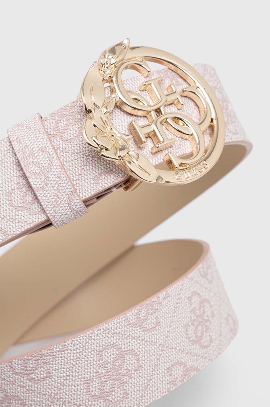 Guess pasek EMERA BW9105.P4235 różowy SS25