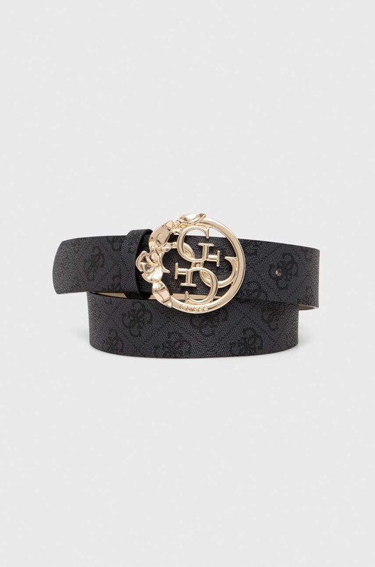 Guess pasek EMERA imitacja skóry licowej szary BW9105.P4235