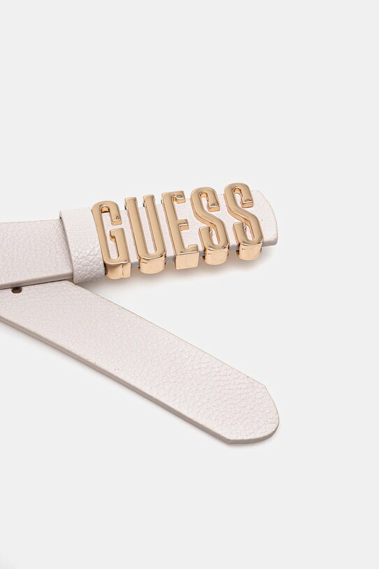 Guess pasek MERDIAN BW9114.P4225 beżowy AW24
