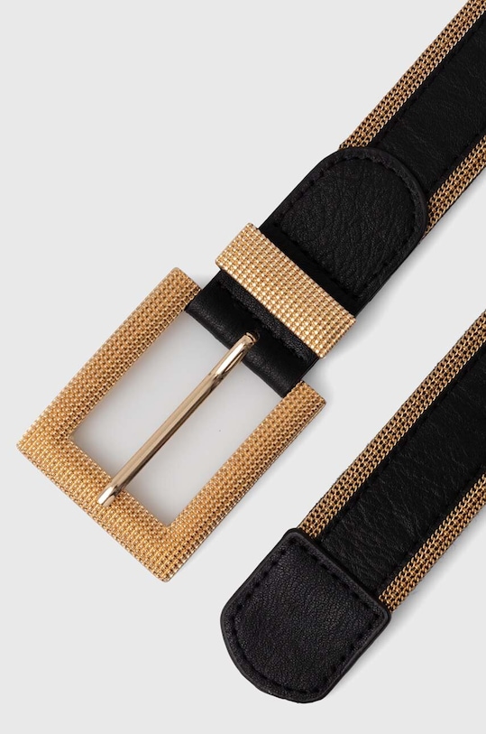 Ζώνη Morgan 3DISCO 3DISCO.NOIR μαύρο SS24