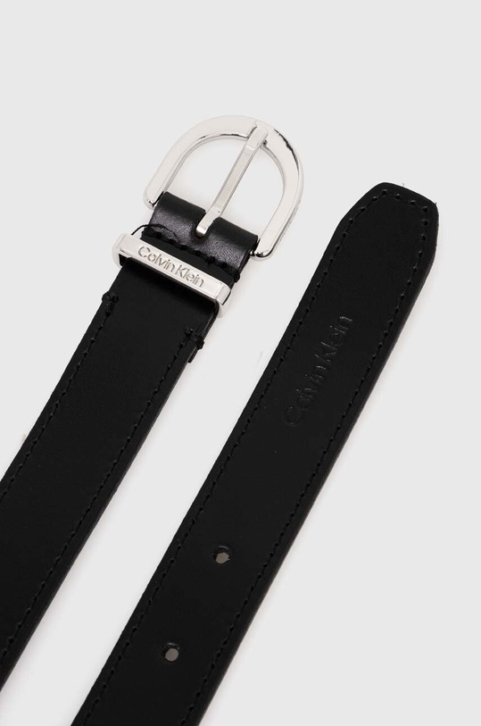 Кожаный ремень Calvin Klein K60K611924 чёрный SS24