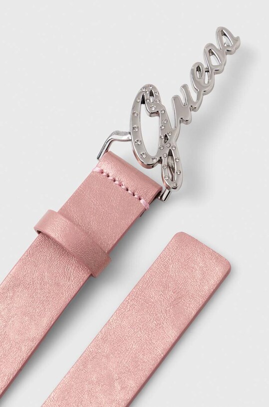 Guess pasek CARLY W4GZ20.WFT30 różowy SS24