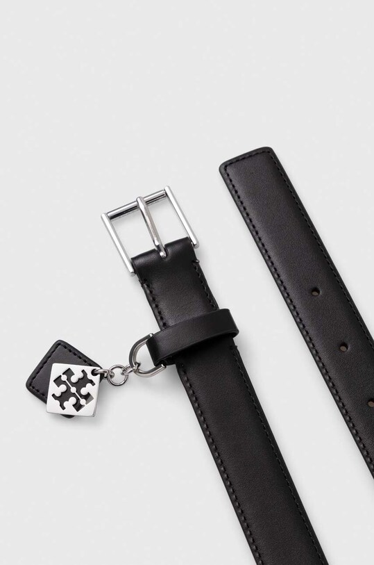 Кожаный ремень Tory Burch 155045.001 чёрный SS24