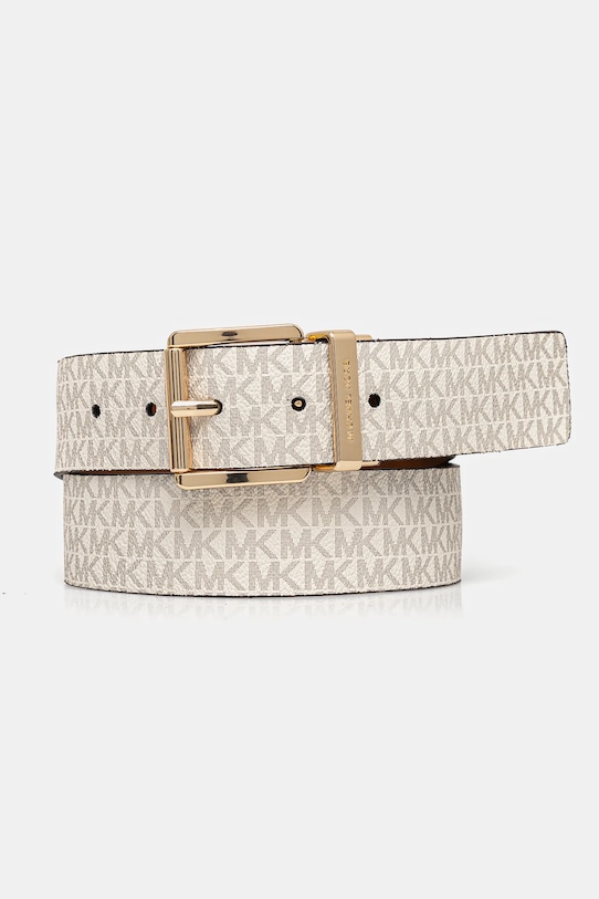 Двухсторонний ремень MICHAEL Michael Kors бежевый 559030
