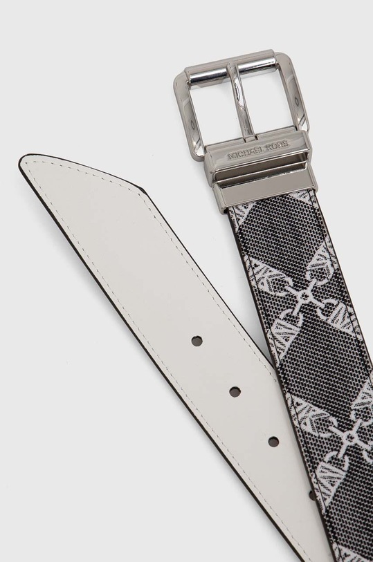 Oboustranný kožený pásek MICHAEL Michael Kors 559023 bílá SS24