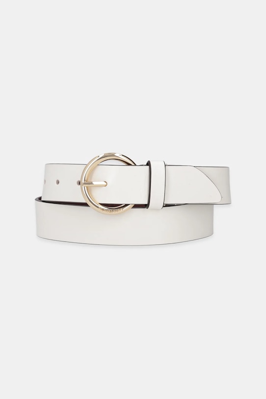 Kožený pásek MICHAEL Michael Kors bílá 559049