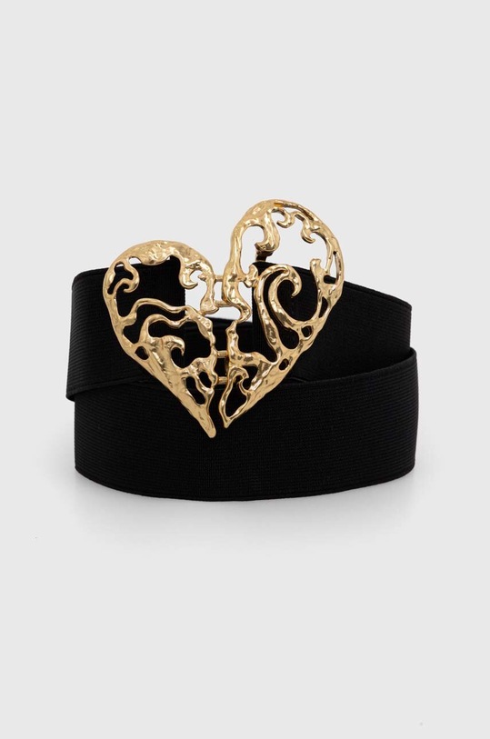 Desigual pasek HEART czarny 24SARA01