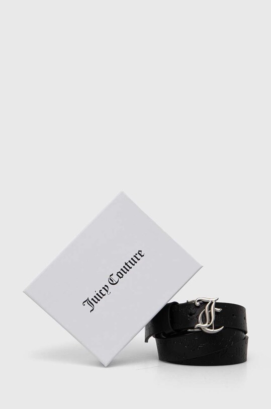 Аксесуари Шкіряний ремінь Juicy Couture WEJJ94144WL7 чорний