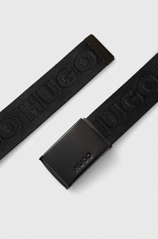 Pásek HUGO 50499077 černá AW24