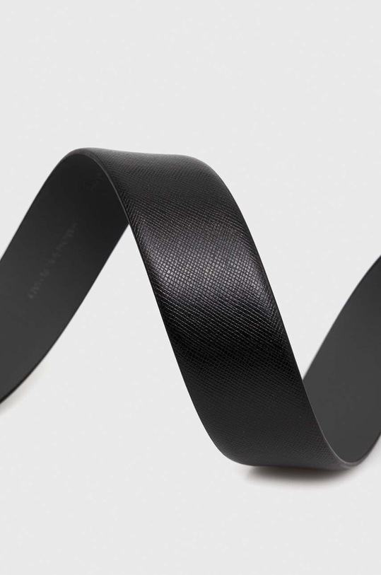 BOSS curea de piele 50512924 negru SS24