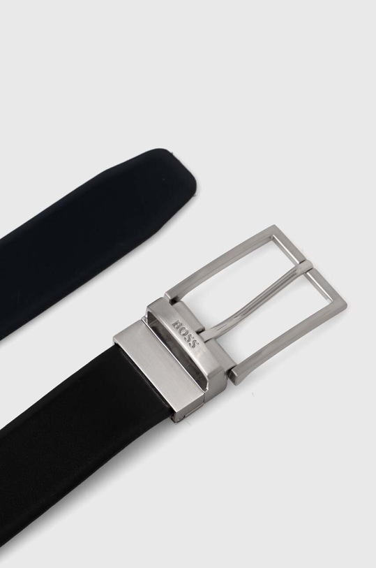 BOSS kifordítható bőröv 50513416 fekete SS24