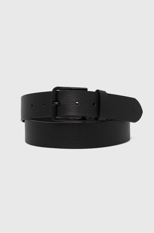 Calvin Klein Jeans pasek skórzany czarny K50K511421