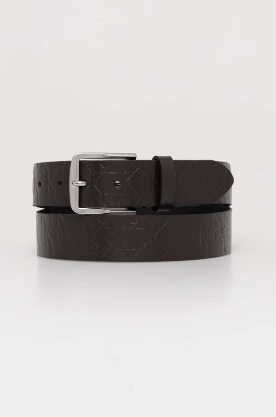 Calvin Klein Jeans curea de piele Planet friendly maro K50K511518