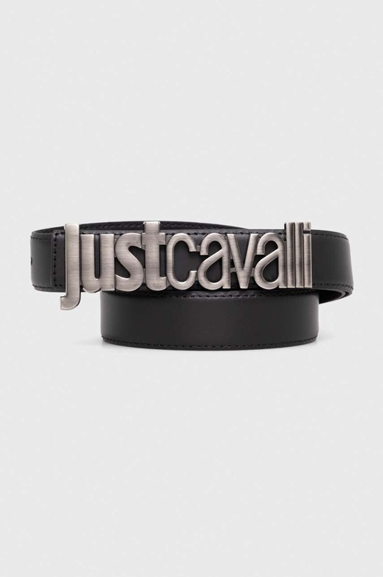 Just Cavalli pasek skórzany Gift Box czarny 76QA6F30.ZP296