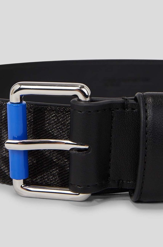 Ζώνη Karl Lagerfeld Jeans μαύρο 240D3102