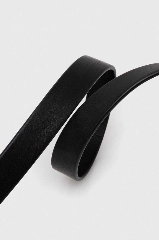 Kožený pásek Tiger Of Sweden Ecus T52795011 černá SS24