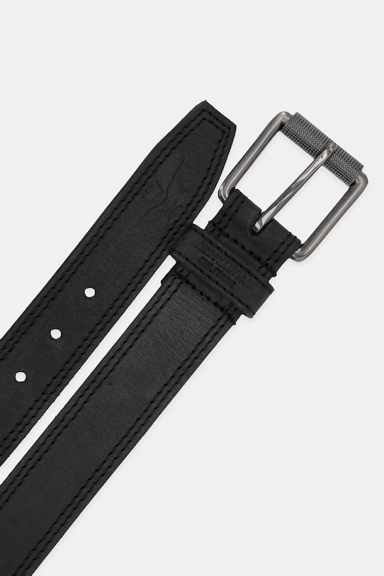 Aeronautica Militare curea din piele intoarsa CP237PL181 negru SS25