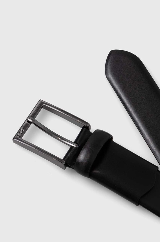 BOSS pasek skórzany 50516687 czarny SS24