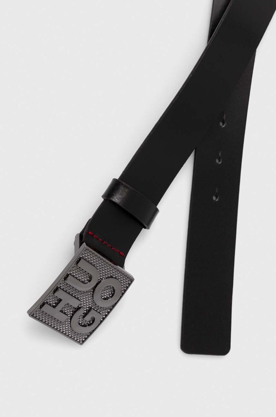 HUGO curea de piele 50512723 negru SS24