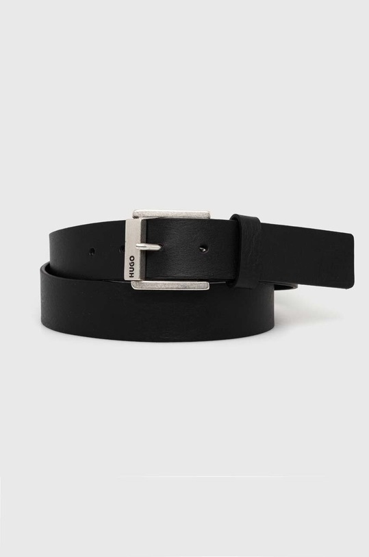 HUGO curea de piele negru 50516539