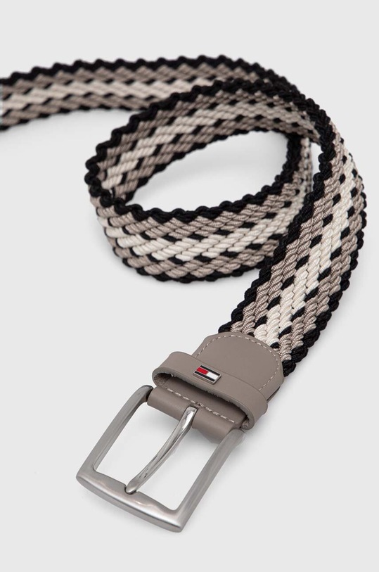 Opasok Tommy Hilfiger AM0AM12243 béžová SS24