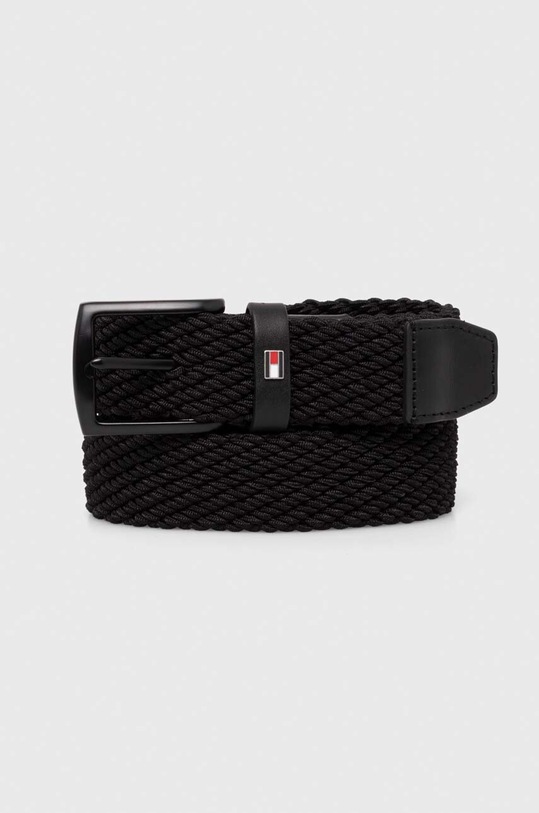 Opasok Tommy Hilfiger čierna AM0AM12243