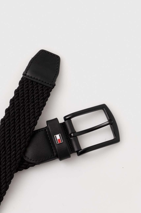 Opasok Tommy Hilfiger AM0AM12243 čierna SS24