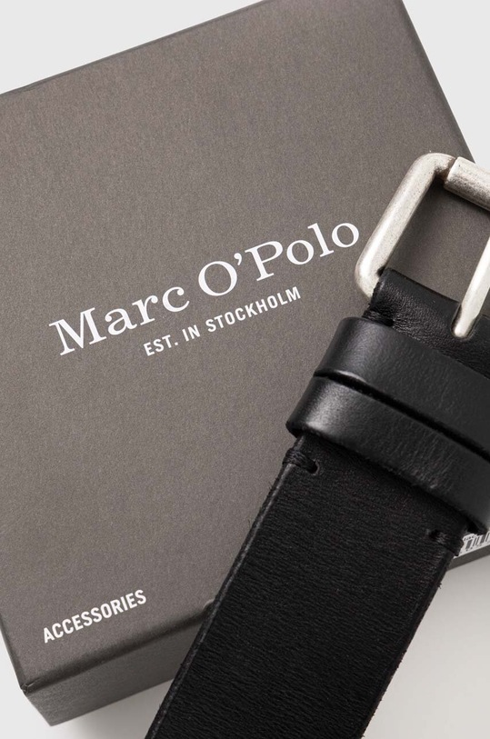 Akcesoria Marc O'Polo pasek skórzany 40227749501103 czarny