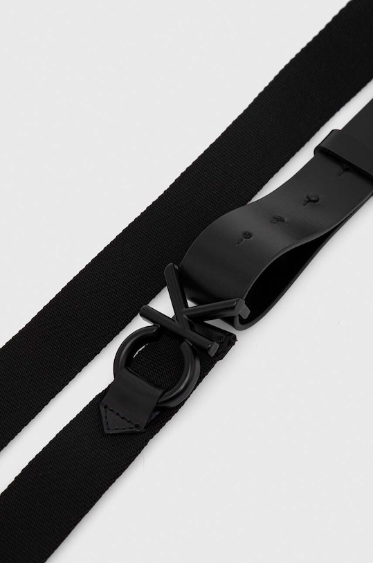 Calvin Klein pasek tekstylny czarny K50K511566