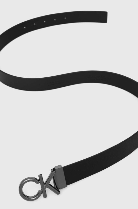 Calvin Klein curea de piele K50K511567 negru SS24