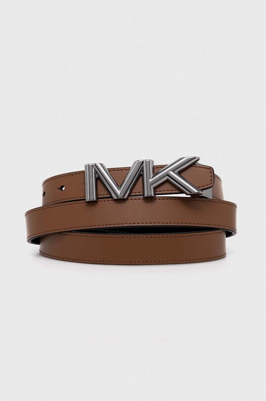 Двусторонний ремень Michael Kors коричневый 39S4LBLY1U