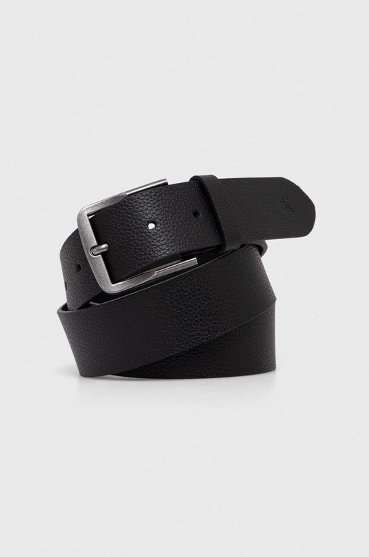 Calvin Klein Jeans curea de piele Planet friendly negru K50K511829