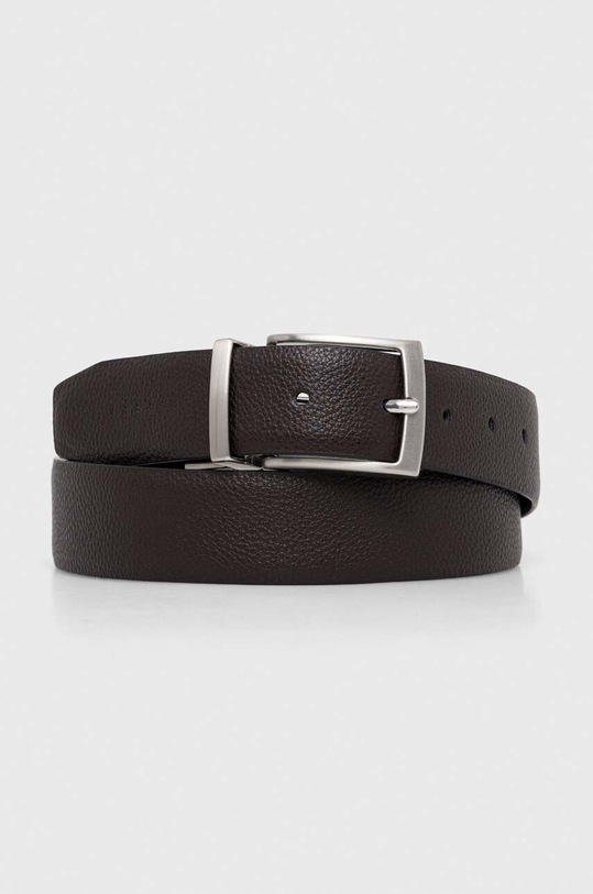 Sisley pasek dwustronny 6GYWSL006 czarny SS25