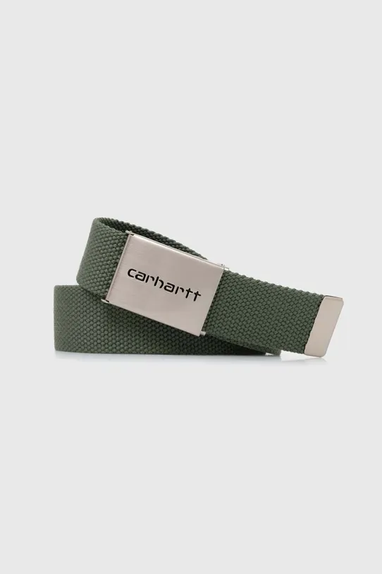 Opasok Carhartt WIP Clip Belt Chrome zelená I019176.1YFXX