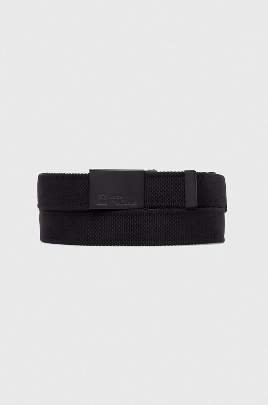 Jack Wolfskin curea Hidden Planet friendly negru 1912101