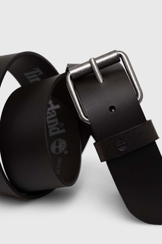 Timberland pasek skórzany TB0A23UE2421 brązowy SS24