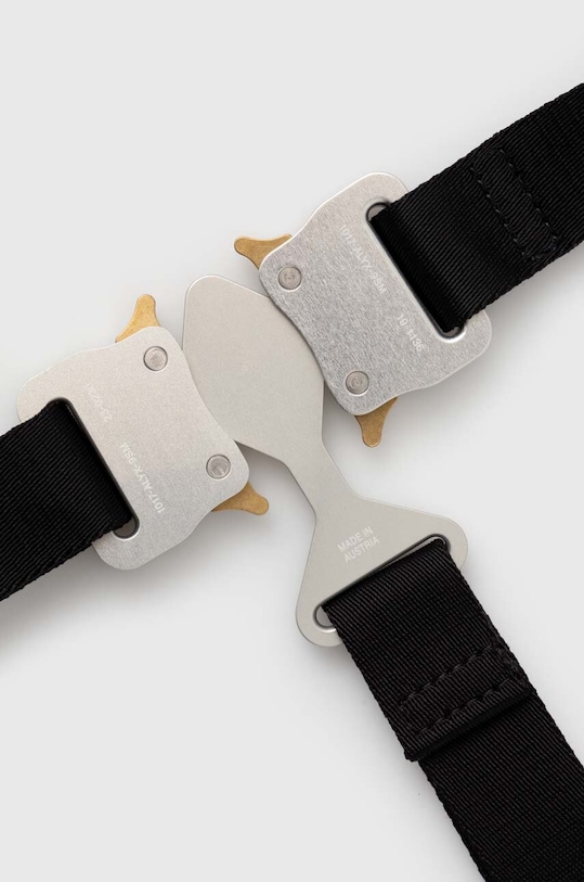 1017 ALYX 9SM belt Tri-Buckle Chest Harness AAUBT0033OT01 black SS24