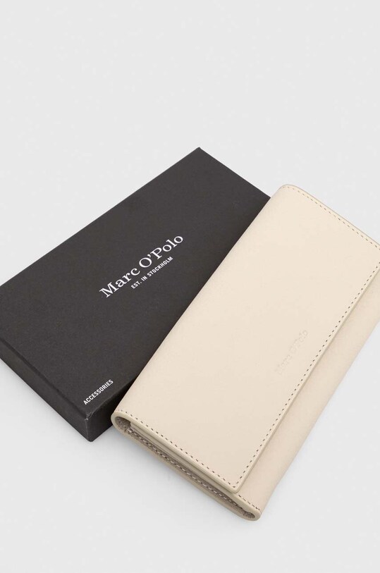 Kožená peňaženka Marc O'Polo béžová 31119905801110