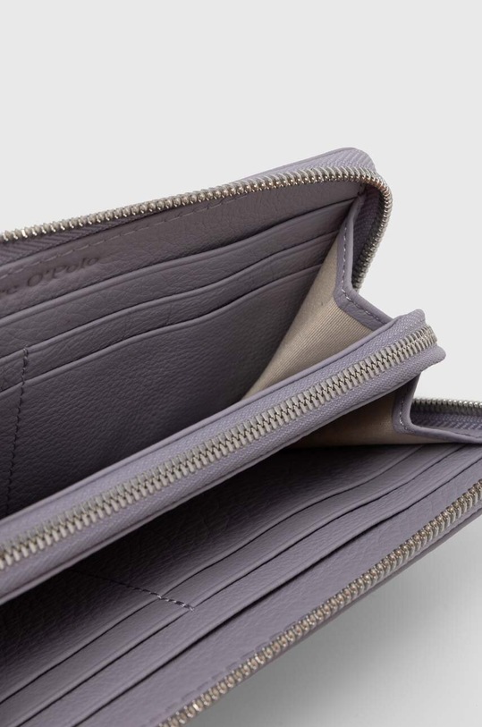 Akcesoria Marc O'Polo portfel skórzany 31019905301114 fioletowy